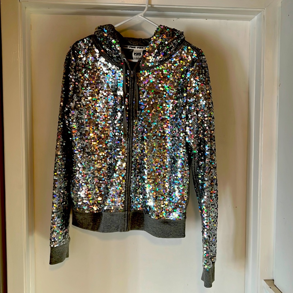 Victoria’s Secret sequined hoodie